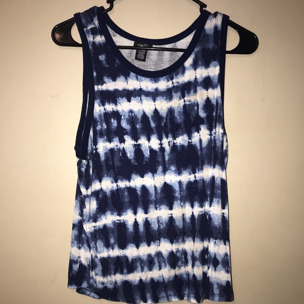 Blue striped crop